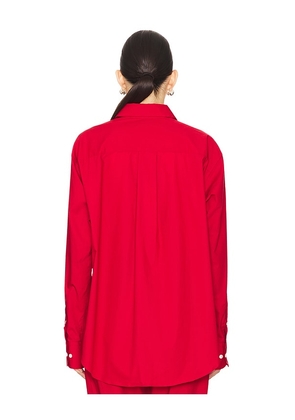 Comme Si La Shirt Classica Shirt in Red. Size M. Also in L.