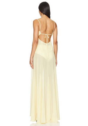 Camila Coelho Dia Maxi Dress in Yellow. Size M. Also in L.