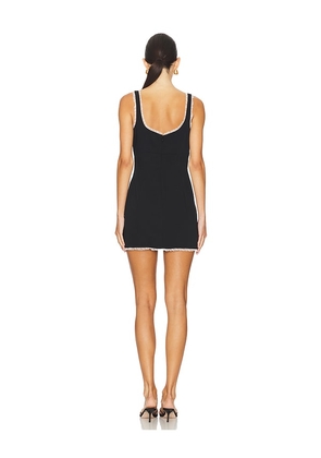 Amanda Uprichard Valetta Romper in Black. Size M. Also in L, XL.