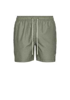 Barbour Shell Swim Short in Olive. Size L. Also in S, M, XL/1X.