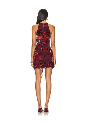 Amanda Uprichard Selah Dress in Burgundy. Size S. Also in M, XS.