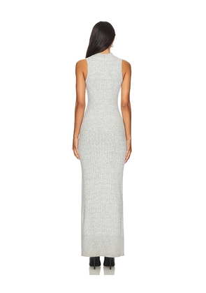 Amanda Uprichard Isla Dress in Grey. Size XL. Also in L.