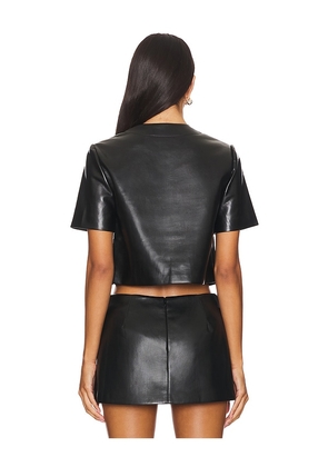 Amanda Uprichard Braswell Top in Black. Size S. Also in L, M, XL, XS.