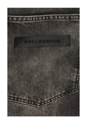 Boiler Room Cut Off Denim Shorts in Black. Size 32. Also in 30.