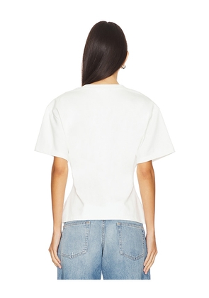 EB Denim Eero Tee in Milk in White. Size M. Also in L, S, XS.