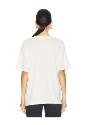 ANINE BING Cade Mushrooms Tee in White. Size L. Also in M.