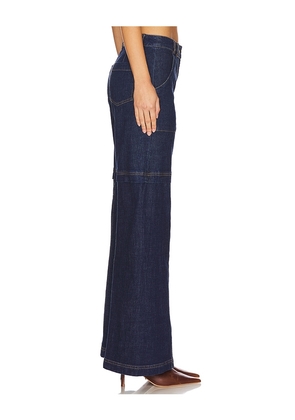 Amanda Uprichard Brady Jeans in Denim-Dark. Size M. Also in S, L.