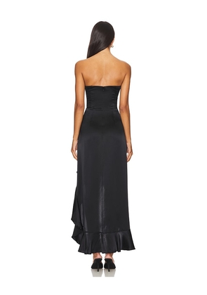 Amanda Uprichard Alyse Dress in Black. Size M. Also in S, L, XL.