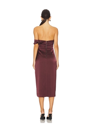 ASTR the Label Gwyneria Dress in Burgundy. Size XL. Also in XS.