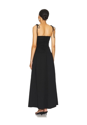 ALL THE WAYS Orelia Maxi Dress in Black. Size M. Also in L, XS, XXS.