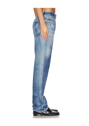 aligrace Vintage Carpenter Jeans in Denim-Medium. Size 25. Also in 24, 31.