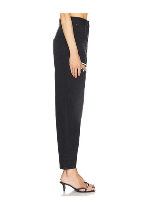 AREA Crystal Slit Jeans in Black. Size 25. Also in 26, 27, 28, 29.