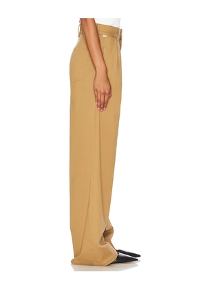 Citizens of Humanity Petra Pleated Trouser in Mustard. Size 30. Also in 31, 32, 33.