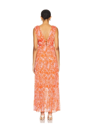 ASTR the Label Pescadero Dress in Burnt Orange. Size XS. Also in M, S.