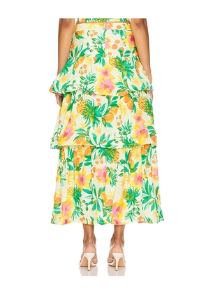 ASTR the Label Rooni Skirt in Green. Size S. Also in M.