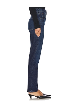 AGOLDE High Rise Stovepipe Jeans in Denim-Dark. Size 23. Also in 24, 25, 26, 27, 33.