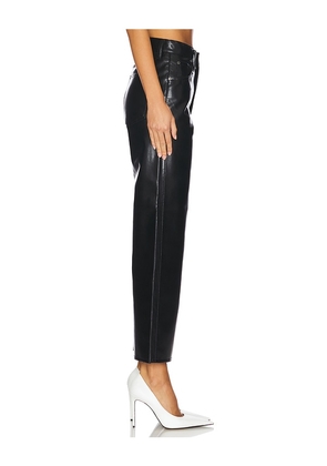 AGOLDE Ren High Rise Straight in Black. Size 27. Also in 29, 30, 32, 33.