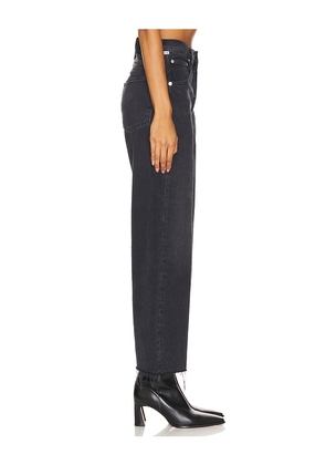 Citizens of Humanity Ayla Crop Wide Leg Jeans in Black. Size 28. Also in 27.