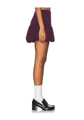 Amanda Uprichard Bonaire Skort in Burgundy. Size S. Also in M, XS.