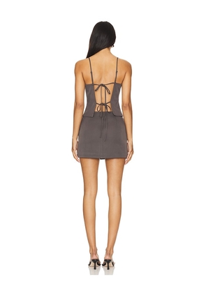 ALL THE WAYS Amity Skirt Set in Charcoal. Size XS. Also in L.
