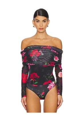 AFRM Maxine Bodysuit in Black. Size S. Also in XS.