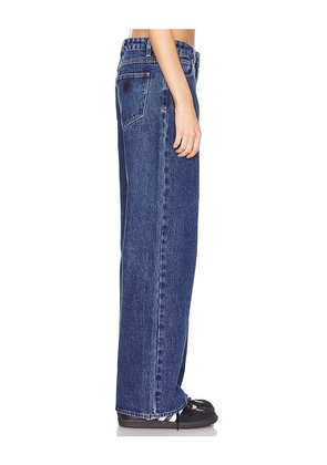 Abrand 99 Baggy Wide Leg in Denim-Dark. Size 25. Also in 26, 28, 32, 33.