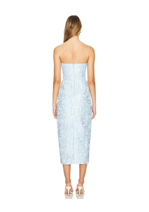 Amanda Uprichard Ivy Dress in Blue. Size M. Also in L, XL, XS.