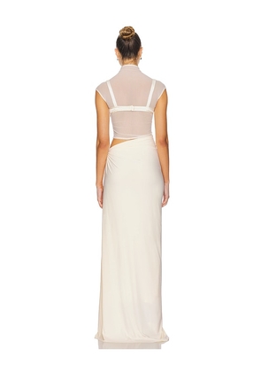 Deme by Gabriella Dove Set in Ivory. Size M. Also in S, XS, L.