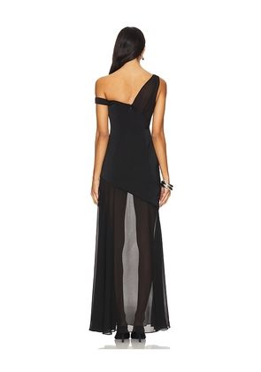 Camila Coelho Cecily Gown in Black. Size M. Also in L, XL.