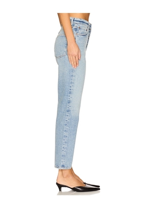 AGOLDE 90's Pinch Waist Crop Jeans in Denim-Light. Size 24. Also in 27, 33, 34.