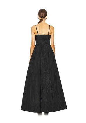 Cinq a Sept Violetta Gown in Black. Size 00. Also in 2, 4, 8, 10.