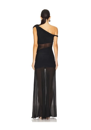 Deme by Gabriella Abby Gown in Black. Size L. Also in XS, S.