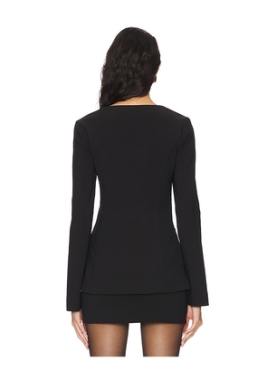 ALL THE WAYS Arielle Blazer in Black. Size M. Also in S, XS, XXS.