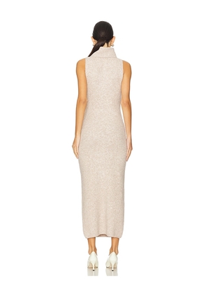 Camila Coelho Noel Maxi Dress in Beige. Size L. Also in S, M, XXS.