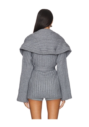 GUIZIO Tullia Slouchy Cardigan in Grey. Size L/XL. Also in S/M.