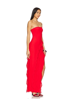 AFRM x REVOLVE Siobhan Dress in Red. Size L. Also in M, S.