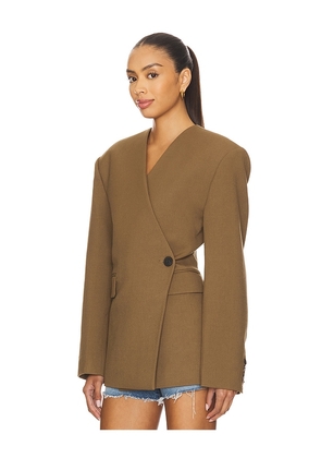 EAVES Naama Blazer in Olive. Size M. Also in XS, XXS, S, L.