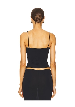 EAVES Golan Top in Black. Size M. Also in L, S, XL, XS.
