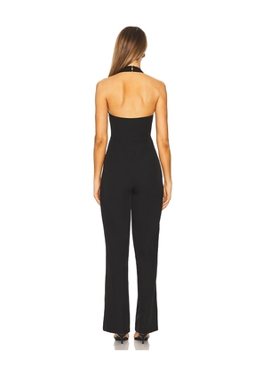 ALL THE WAYS Amalie Jumpsuit in Black. Size M. Also in S, XS.