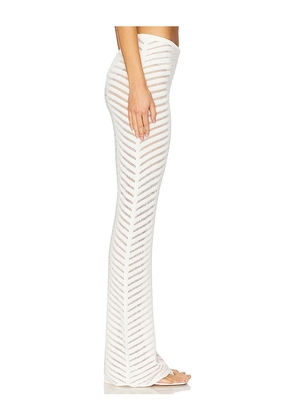 DEVON WINDSOR Camille Pant in Ivory. Size M. Also in L, XL.