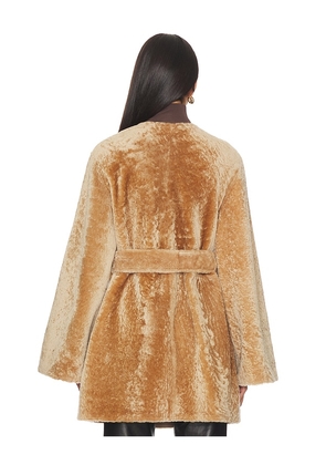 By Malene Birger Sannie Coat in Brown. Size 38. Also in 34.
