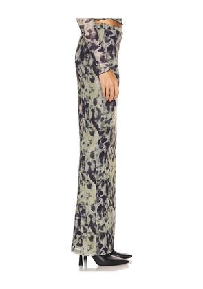 BY.DYLN Maddox Maxi Skirt in Grey. Size M. Also in L, XL, XS.
