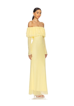 AFRM Betty Dress in Yellow. Size M. Also in S.
