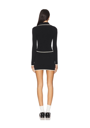 ALL THE WAYS Hollis Skirt Set in Black. Size M. Also in S, XS.