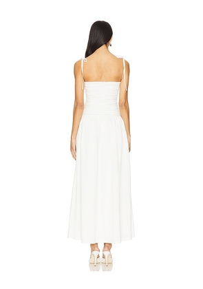 ALL THE WAYS Orelia Maxi Dress in White. Size M. Also in L, S, XL, XS, XXS.