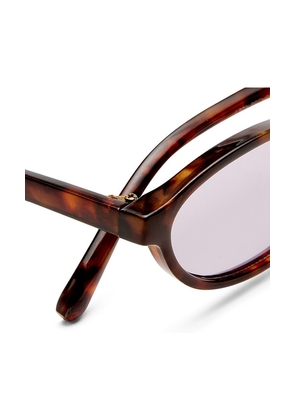 AIRE Earthshine Sunglasses in Brown.
