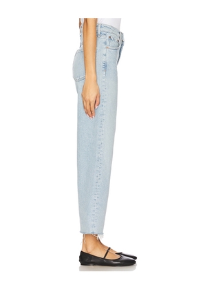 AGOLDE Ren High Rise Wide Leg Jeans in Blue. Size 32. Also in 31, 34.