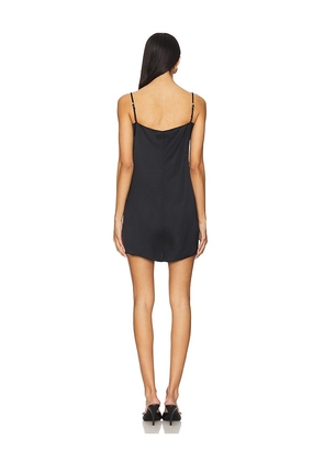 THE ATTICO Sleeveless Mini Dress in Black. Size 44. Also in 38.