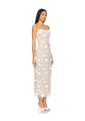 ELLIATT Bluebell Dress in Ivory. Size M. Also in S, XS, XL.