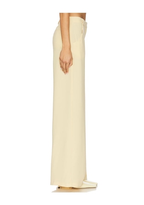 Amanda Uprichard Saddler Pants in Yellow. Size M. Also in L, S, XL, XS.